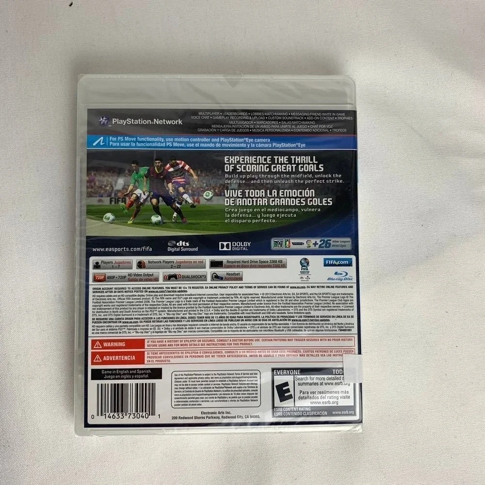 FIFA 14 - Playstation 3‎ PS3 EA SPORTS Football Club-FIFA 14-Brand New Sealed.